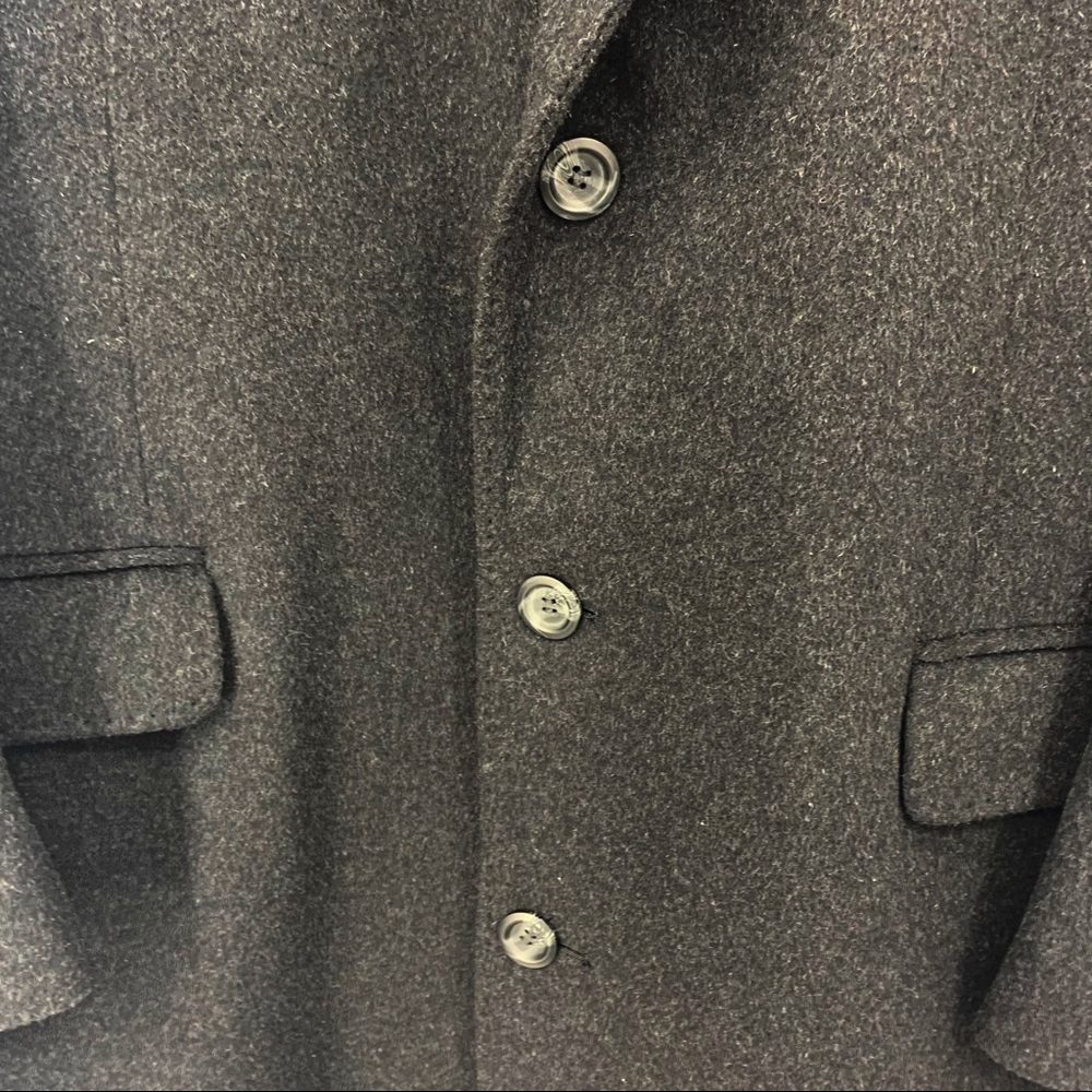 Mark Alexander Cashmere Blend Long Coat 42r View 2
